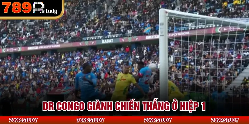 DR Congo giành chiến thắng ở hiệp 1